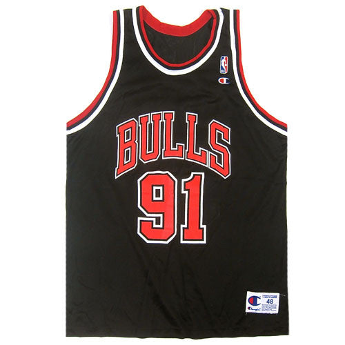 Vintage Dennis Rodman Chicago Bulls Champion Jersey