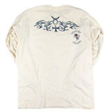 Vintage Dennis Rodman Tattoo Long Sleeve T-shirt *PINK HAIR*