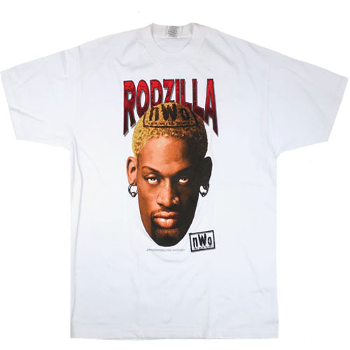 Vintage Dennis Rodman Rodzilla NWO 1998 T-shirt