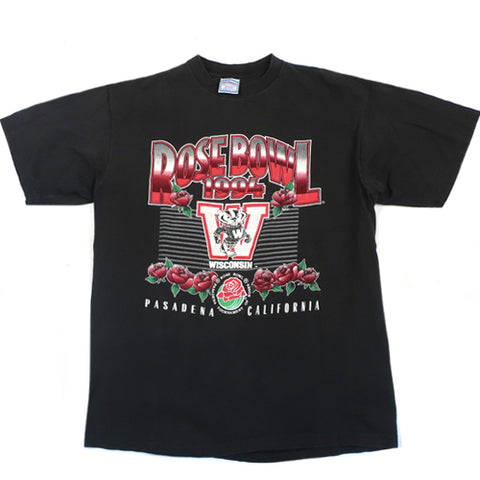 Vintage Wisconsin Badgers Rose Bowl T-shirt