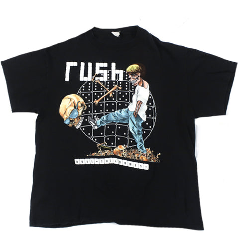 Vintage RUSH Rolling Bones Pushead T-Shirt