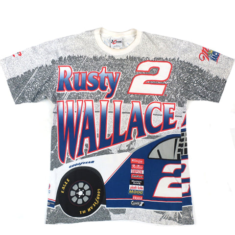 Vintage Rusty Wallace Lite Beer T-shirt