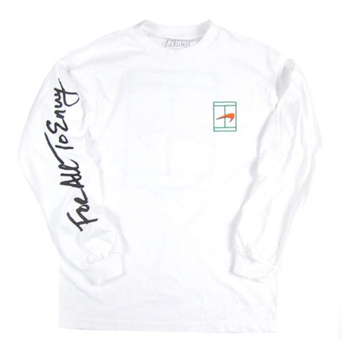 For All To Envy "Serve Like Sampras" Long Sleeve T-Shirt