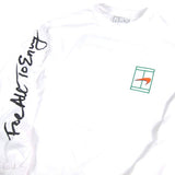 For All To Envy "Serve Like Sampras" Long Sleeve T-Shirt