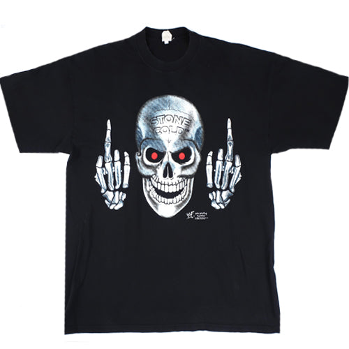 Vintage Stone Cold Middle Fingers T-Shirt