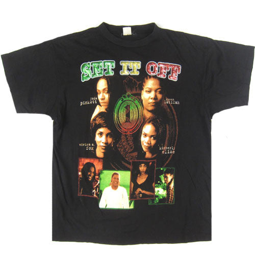 Vintage Set It Off Movie Soundtrack T-Shirt Hip Hop Rap 90s – For 