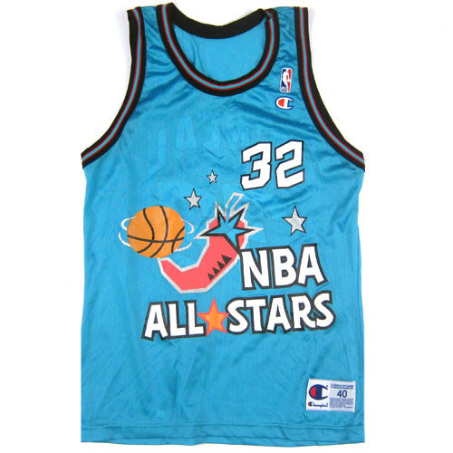 Vintage Shaquille O'neal 1996 All Star Champion Jersey