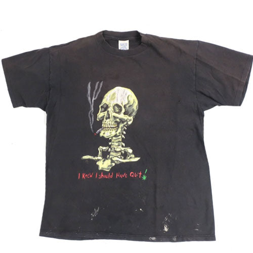 Vintage "I Knew I Should Have Quit" T-shirt