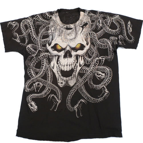 Vintage Skull Snakes T-Shirt