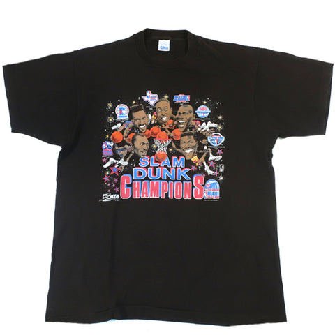 Vintage NBA Slam Dunk 1990 T-shirt