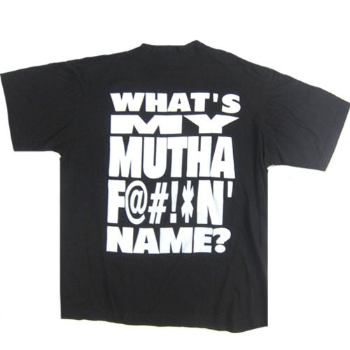 Vintage Snoop Doggy Dogg What's My Name T-Shirt Hip Hop Rap 90's