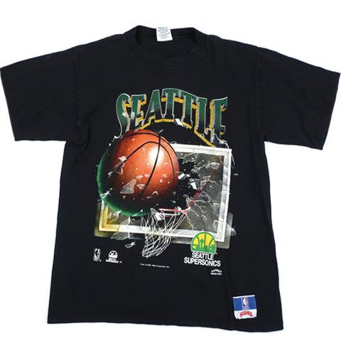 Vintage Seattle Sonics Shattered Backboard T-Shirt
