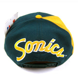 Vintage Seattle Sonics Snapback Hat NWT
