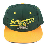 Vintage Seattle Supersonics snapback hat NWOT