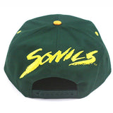 Vintage Seattle Supersonics snapback hat NWOT