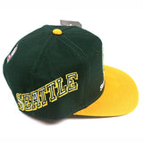 Vintage Seattle Supersonics snapback hat NWT