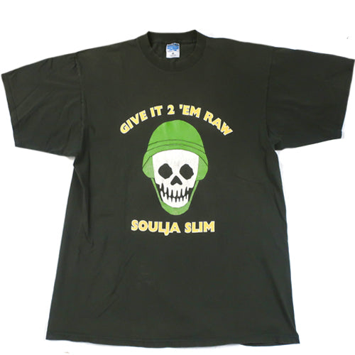 Vintage Soulja Slim "Give It 2 'Em Raw" T-shirt