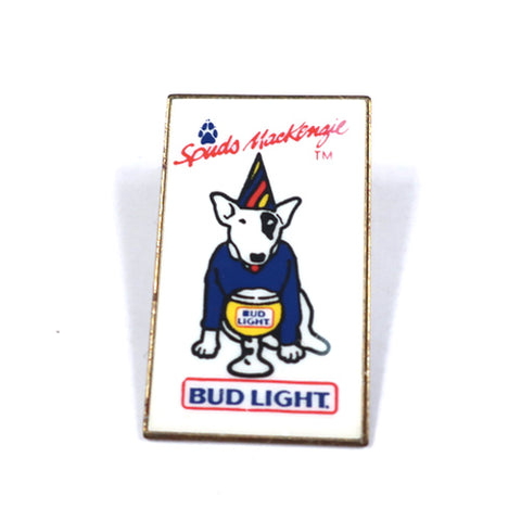 Vintage Spuds Makenzie Bud Light Beer Pin