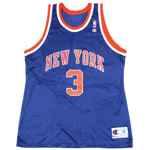 Vintage John Starks Knicks Champion Jersey