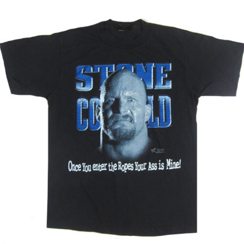 Vintage Stone Cold 100% Pure Whoop Ass T-Shirt WWF 90s