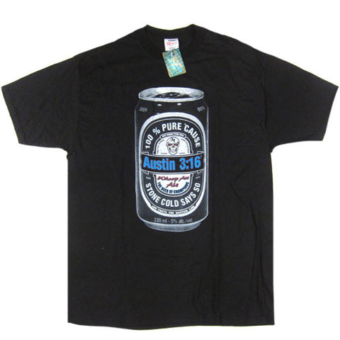 Vintage Stone Cold Steve Austin 3:16 Whoop Ass Ale T-Shirt
