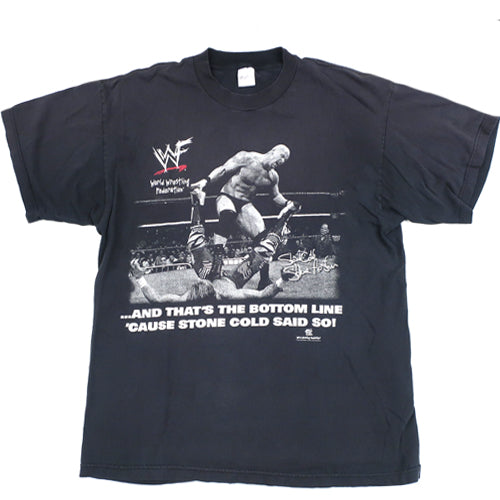 Vintage Stone Cold ...and thats the bottom line T-Shirt