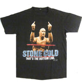 Vintage Stone Cold That's The Bottom Line T-Shirt