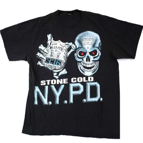 Vintage Stone Cold NYPD T-Shirt