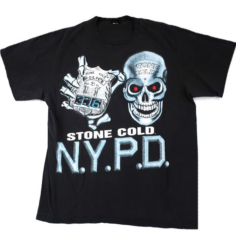 Vintage Stone Cold NYPD T-Shirt