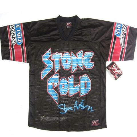 Vintage Stone Cold Stunner Hockey Jersey NWT