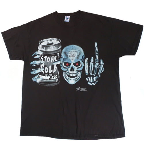 Vintage Stone Cold Hell Yeah! T-shirt 90s Steve Austin 3:16 WWF