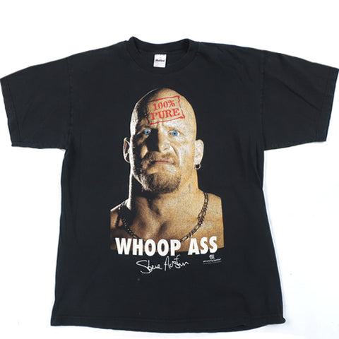 Vintage Stone Cold Steve Austin Whoop Ass T-Shirt