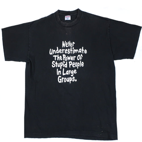 Vintage Power of Stupid People T-Shirt