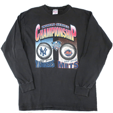 Vintage Subway Series Yankees Mets 2000 T-shirt