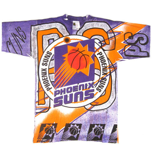 Vintage Phoenix Suns All Over Print T-shirt NWT's