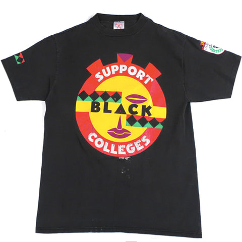 Vintage Support Black Colleges T-shirt