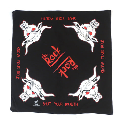 Vintage The Rock Bandana