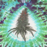 Vintage Tie Dye Weed Plant T-shirt