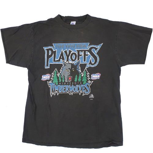 Vintage Minnesota Timberwolves 1997 Playoffs T-shirt