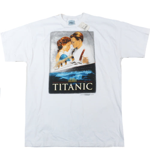 Vintage Titanic Movie T-Shirt 1998 Leonardo DiCaprio – For Vintage Titanic Movie T-Shirt 1998 Leonardo DiCaprio – For