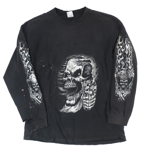 Vintage Top Dead Cycle Long Sleeve T-shirt