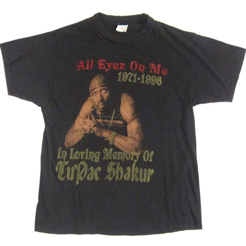 Vintage Tupac Shakur 2Pac All Eyez On Me T-Shirt