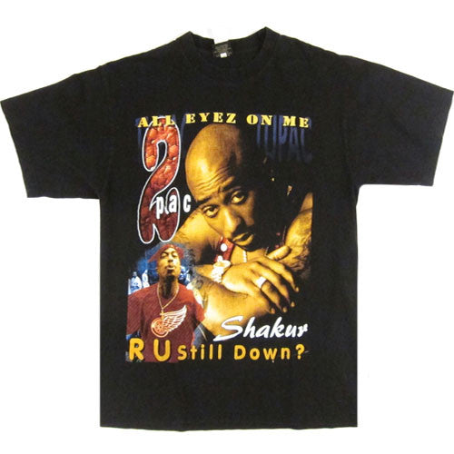 Vintage Tupac Shakur All Eyez One Me 2Pac T-Shirt