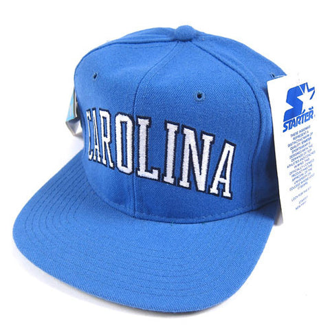Vintage North Carolina UNC Starter snapback hat NWT