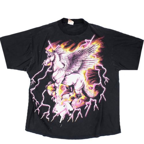 Vintage American Thunder Unicorn T-shirt