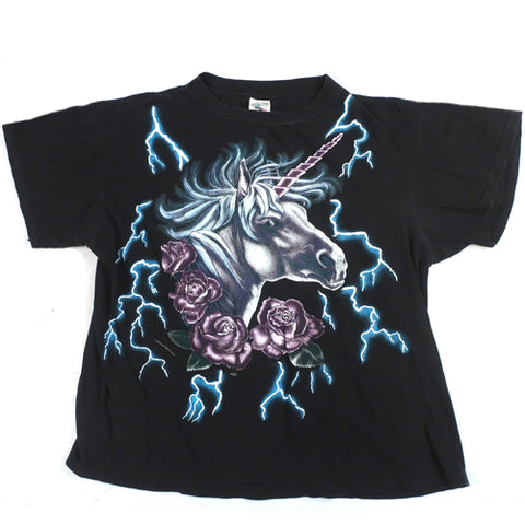 Vintage American Thunder Unicorn T-shirt