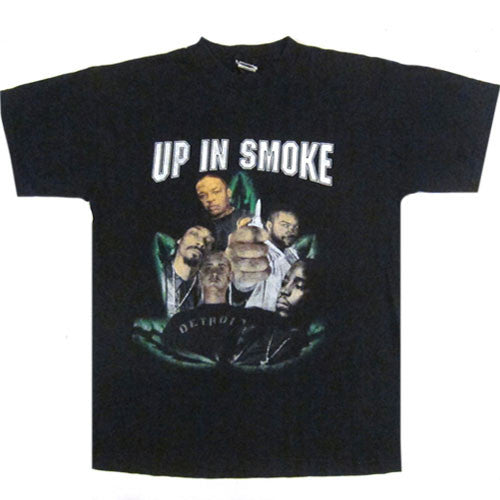 Vintage Up In Smoke Dre Eminem Snoop Cube Tour T-Shirt