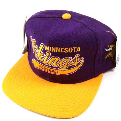 Vintage Minnesota Vikings Starter Snapback Hat NWT