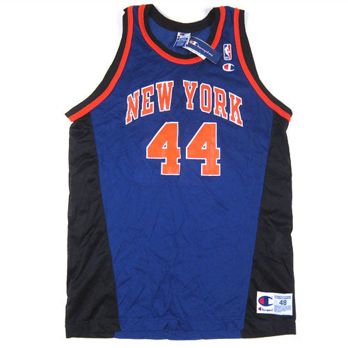 Vintage New York Knicks #2 Larry Johnson Champion Jersey NBA