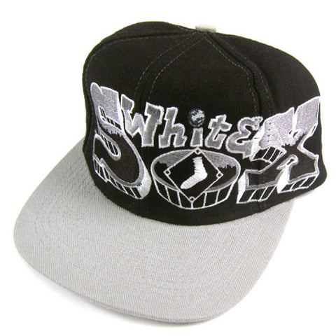 Vintage Chicago White Sox Graffiti Snapback Hat NWOT